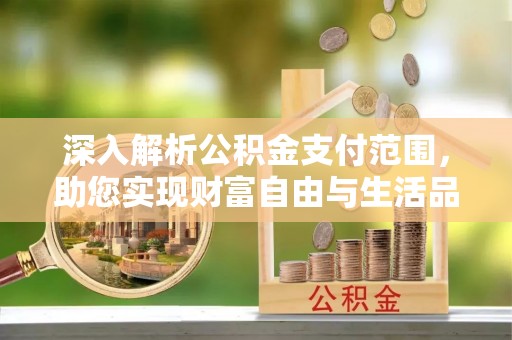 重庆深入解析公积金支付范围，助您实现财富自由与生活品质提升