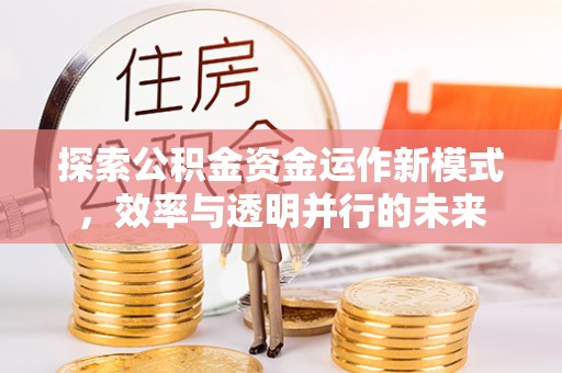 重庆探索公积金资金运作新模式，效率与透明并行的未来