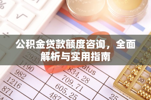 重庆公积金贷款额度咨询，全面解析与实用指南