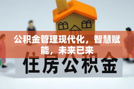 重庆公积金管理现代化，智慧赋能，未来已来