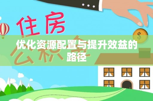 重庆优化资源配置与提升效益的路径