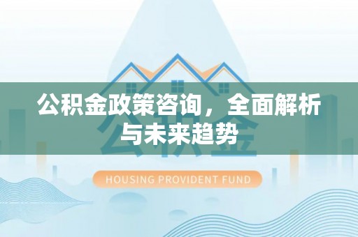 重庆公积金政策咨询，全面解析与未来趋势